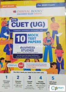 Oswaal Books NTA Cuet (UG)- 10 Mock Test Papers Business Studies