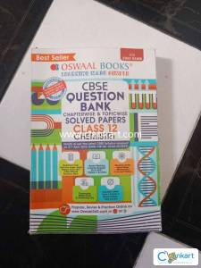 Oswaal Books cbse question banks for class 12 chemistry and physics