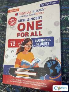 Oswaal Business studies 12 ( cbse & ncert)