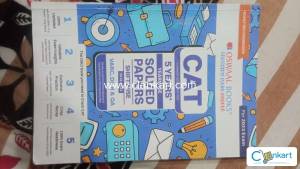 Oswaal CAT 5 years yearwise solved papers