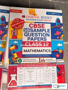 Oswaal CBSE 10 Sample Question papers class 12 Mathematics