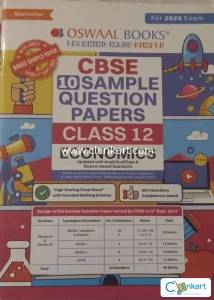 Oswaal CBSE 10 sample question paper class 12 Economics 2024-25