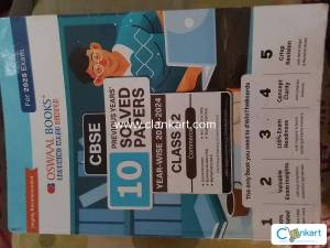 Oswaal CBSE 10 years solved papers class 12