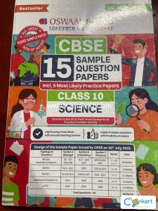 Oswaal CBSE 15 Sample Question Papers Class 10 SCIENCE