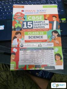 Oswaal CBSE 15 Sample Question Papers Class 10 Science