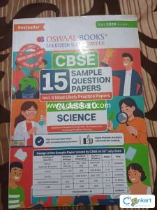 Oswaal CBSE 15 Sample Question Papers Class 10 Science for 2026 Board