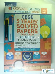 Oswaal CBSE 5 Years' Solved Papers, Science (PCMB)