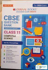 Oswaal CBSE Chapterwise CLASS 11 computer science
