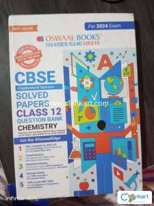 Oswaal CBSE Chapterwise Solved Papers 2023-2014 Chemistry Class 12th (