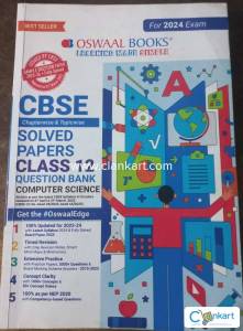 Oswaal CBSE Chapterwise Solved Papers 2023-2014 Computer Science Class