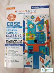 Oswaal CBSE Chapterwise Solved Papers 2023-2014 Mathematics Class 12th