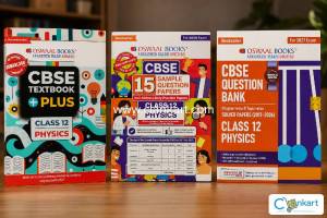 Oswaal CBSE Class 12 Physics Combo  Textbook + Question Bank + 15 Sam