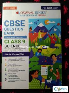 Oswaal CBSE Class 9 Science Question Bank