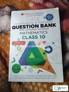 Oswaal CBSE Mathematics Question Bank Class 10