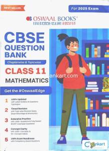 Oswaal CBSE Maths Question Bank Class 11
