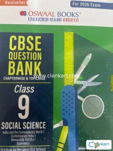 Oswaal CBSE QUESTION BANK SST CLASS 9