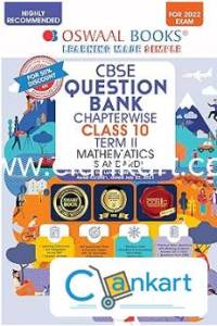 Oswaal CBSE Question Bank Chapterwise For Term 2, Class 10, Mathematic