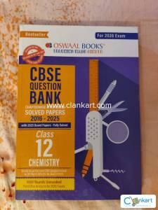 Oswaal CBSE Question Bank Chemistry Class 12