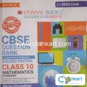 Oswaal CBSE Question Bank Class 10 Mathematics Standard