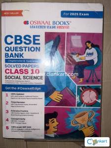 Oswaal CBSE Question Bank Class 10 Social Science