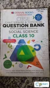 Oswaal CBSE Question Bank Class 10 Social Science