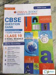 Oswaal CBSE Question Bank Class 10 Social Science Chapterwise