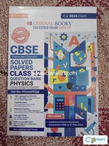 Oswaal CBSE Question Bank Class 12 Physics