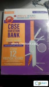 Oswaal CBSE Question Bank Class 12 Political Science 2026