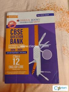 Oswaal CBSE Question Bank English