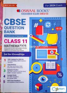 Oswaal CBSE Question Bank Mathematics- Class 11 2024 Eddition