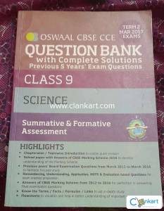 Oswaal CBSE Question Bank Science with solutions class 9