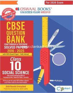 Oswaal CBSE Question Bank Social Science For Class 10