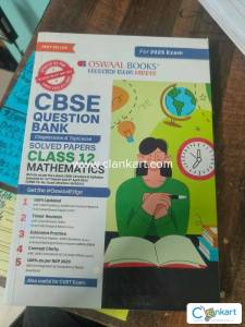 Oswaal CBSE Question Bank Solved Papers Class 12