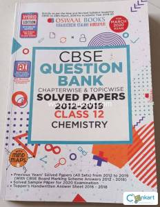 Oswaal CBSE Question Bank - Class 12 Chemistry