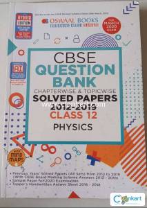 Oswaal CBSE Question Bank - Class 12 Physics