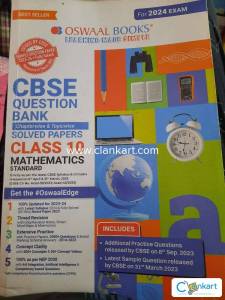 Oswaal CBSE Question bank Mathematics for claas 10