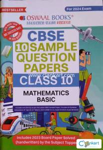 Oswaal CBSE Sample Papers Class 10 Mathematics Basic