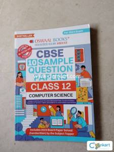 Oswaal CBSE Sample Question Papers Class 12 Computer Science