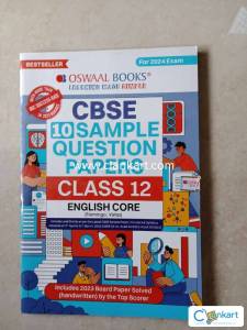 Oswaal CBSE Sample Question Papers Class 12 English Core