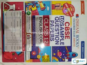 Oswaal CBSE Sample Question Papers Class 12 English Core