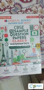 Oswaal CBSE Sample Question Papers Class 9 Mathematics Book (For 2023