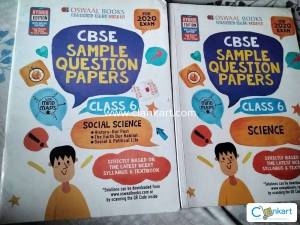 Oswaal CBSE Sample papers class 6 SCIENCE &SOCIAL