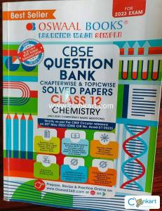 Oswaal CBSE  Chemistry Question Bank for Class 12