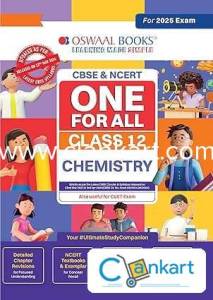Oswaal CBSE & NCERT One For All  Class 12 PCMB For 2025