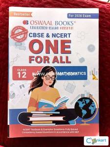 Oswaal CBSE & NCERT One for All Class 12 Mathematics