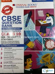 Oswaal CBSE class 10th Mathematics (Standard) Question Bank