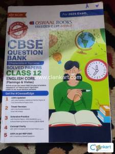 Oswaal CBSE class 12 English Core Question Bank