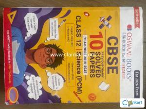 Oswaal CBSE class 12 , 10 previous year solved papers.