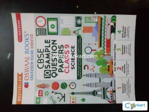 Oswaal CBSE class 9 SQP SCIENCE