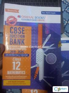Oswaal CBSE question bank for class 12 Mathematics